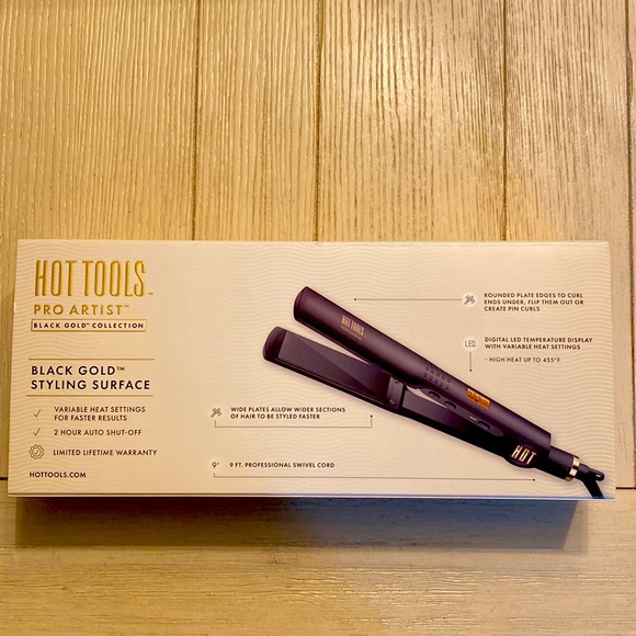 NEW Hot Tools hair straightener & curling iron - Picture 2 of 4